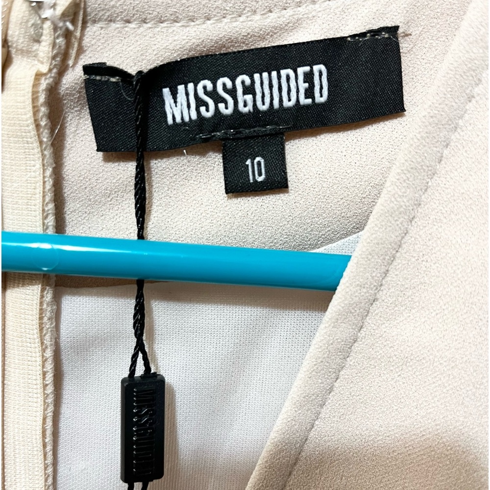 Misguided fringe dress. Nude size 6 US. New with tags. - Picture 5 of 7